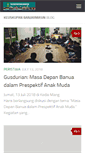 Mobile Screenshot of keuskupan-banjarmasin.org